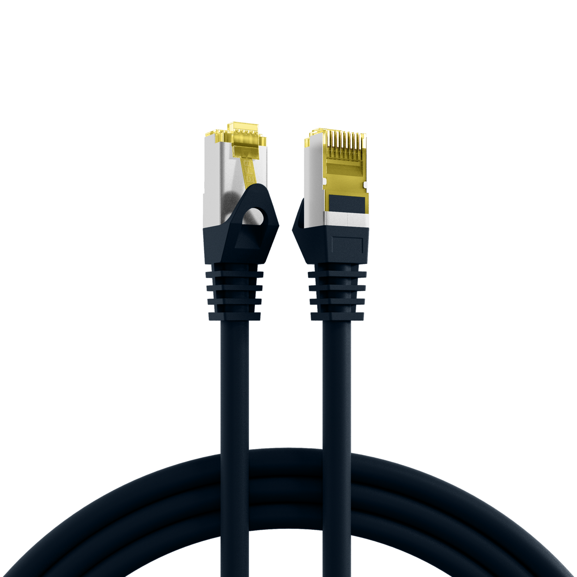 EFB Elektronik MK7001.0,15B networking cable Black 0.15 m Cat6a S/FTP (S-STP)