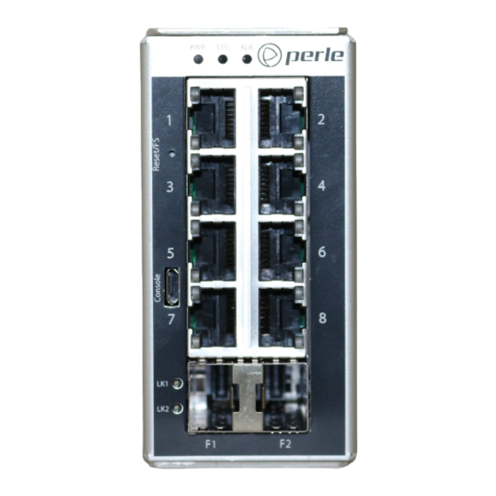 Perle Medien Konverter 10/100 RJ45/SC Multimode Managed