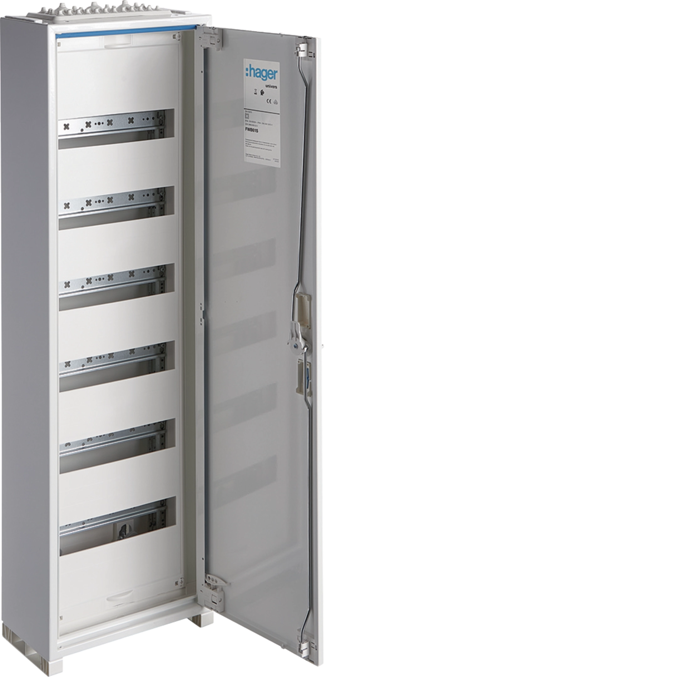 Hager FWB61S rack cabinet Freestanding rack White