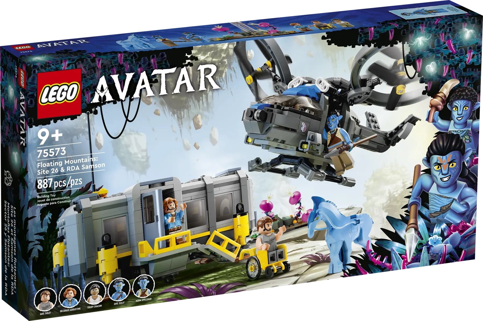 LEGO Avatar Floating Mountains: Site 26 & RDA Samson 75573