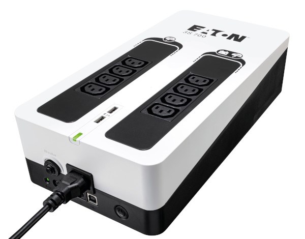 Eaton 3S 700I UPS - 700 VA - Standby - 8 Outlets