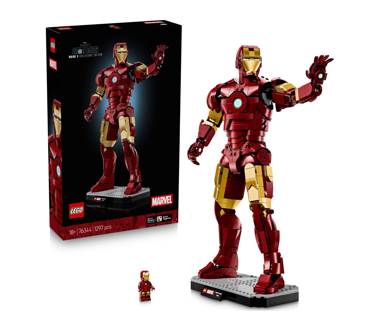 LEGO Marvel Iron Man Mark III Collectors' Edition 76216