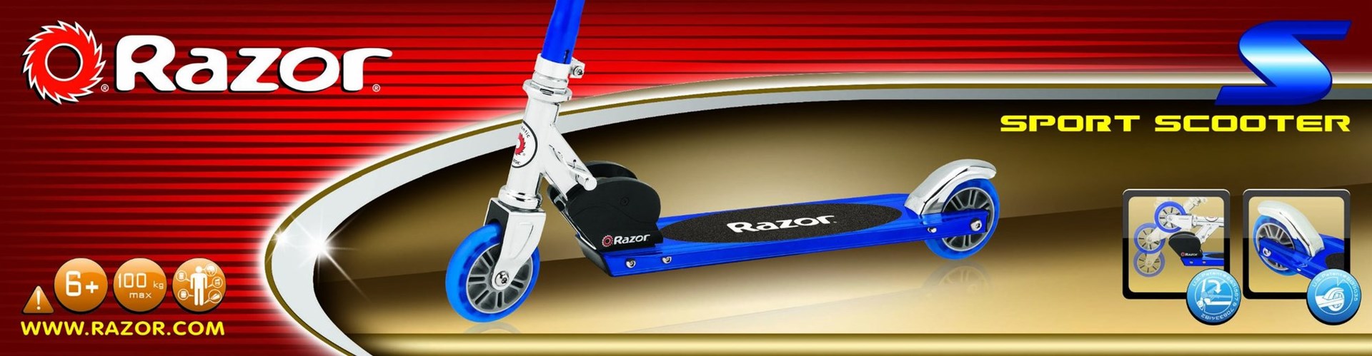 Interbrands 13073043 Kick Scooter Blue