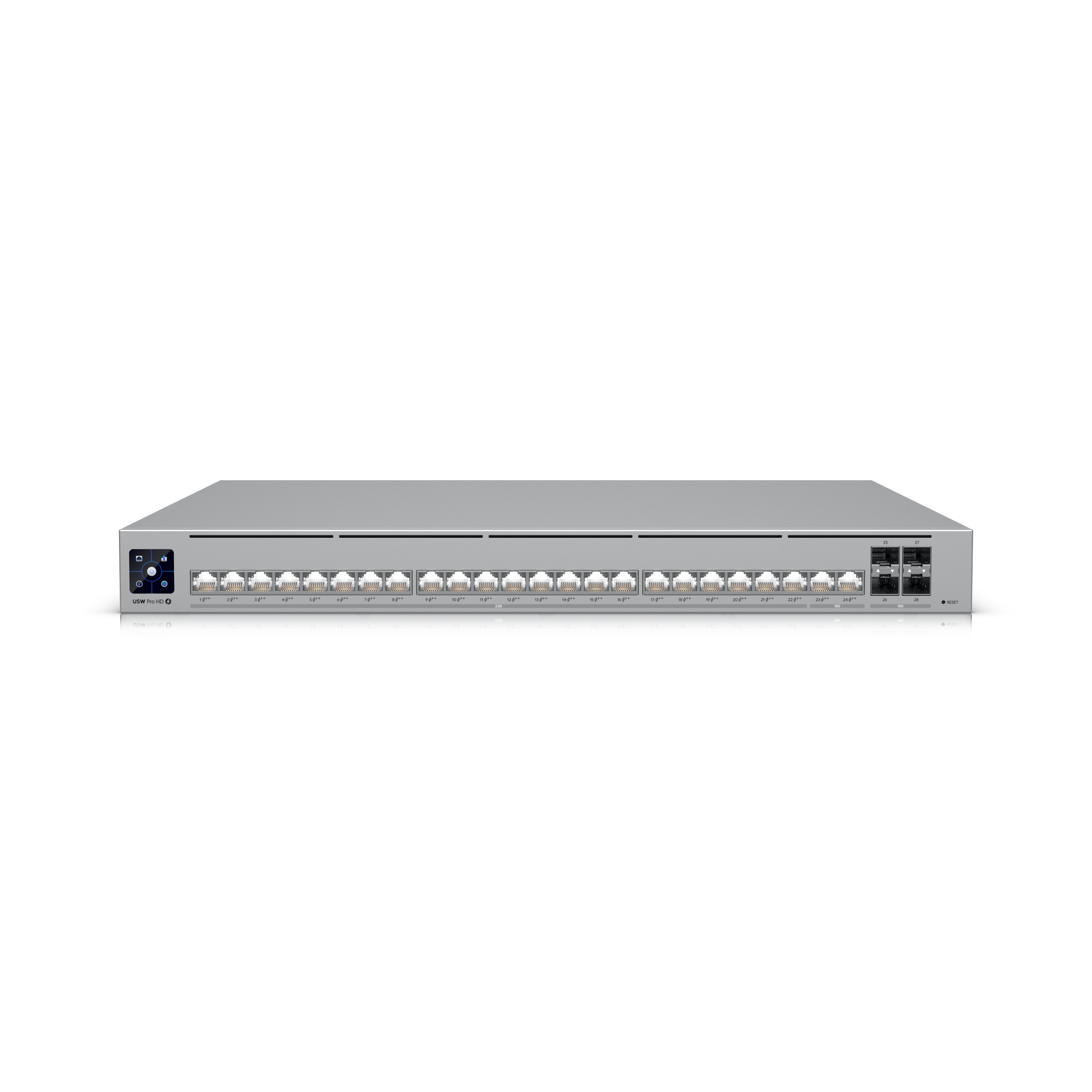 Ubiquiti UniFi Pro HD 24 PoE Managed L2/L3 2.5G Ethernet (100/1000/2500) Power over Ethernet (PoE) 1U Grey