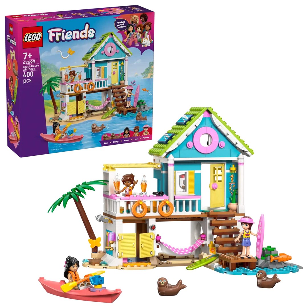 LEGO FRIENDS 42699 Beach House With Seals