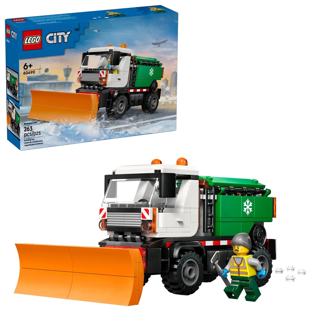 LEGO City 60490 Snowplow Toy