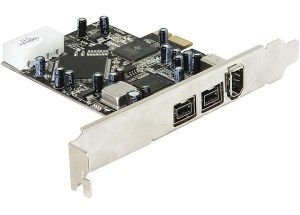 DeLOCK PCI Express card FireWire A / B interface cards/adapter