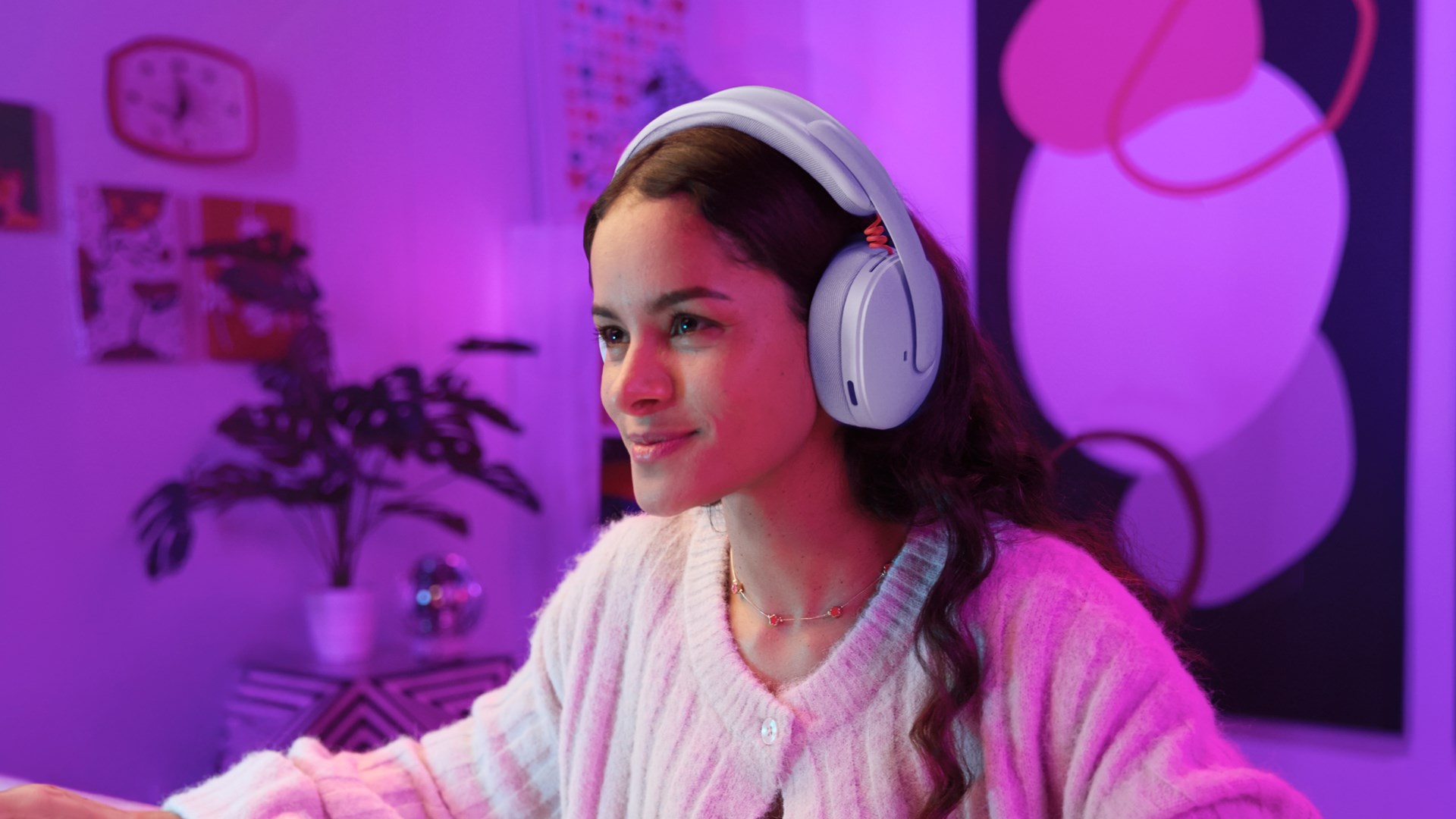 G325 Gaming Headset - Lilac, 2.4GHz
