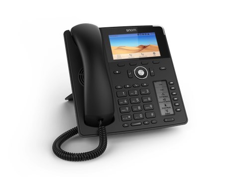 Snom D785 Black: Premium IP Phone With Bluetooth PoE