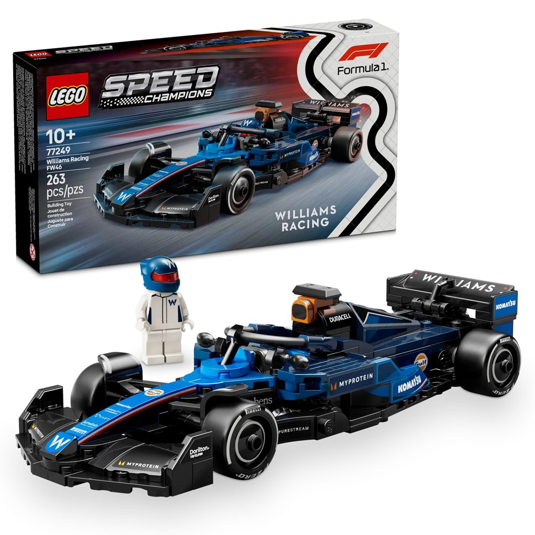 LEGO Speed Champions Williams Racing FW46 F1 Rennauto 77249