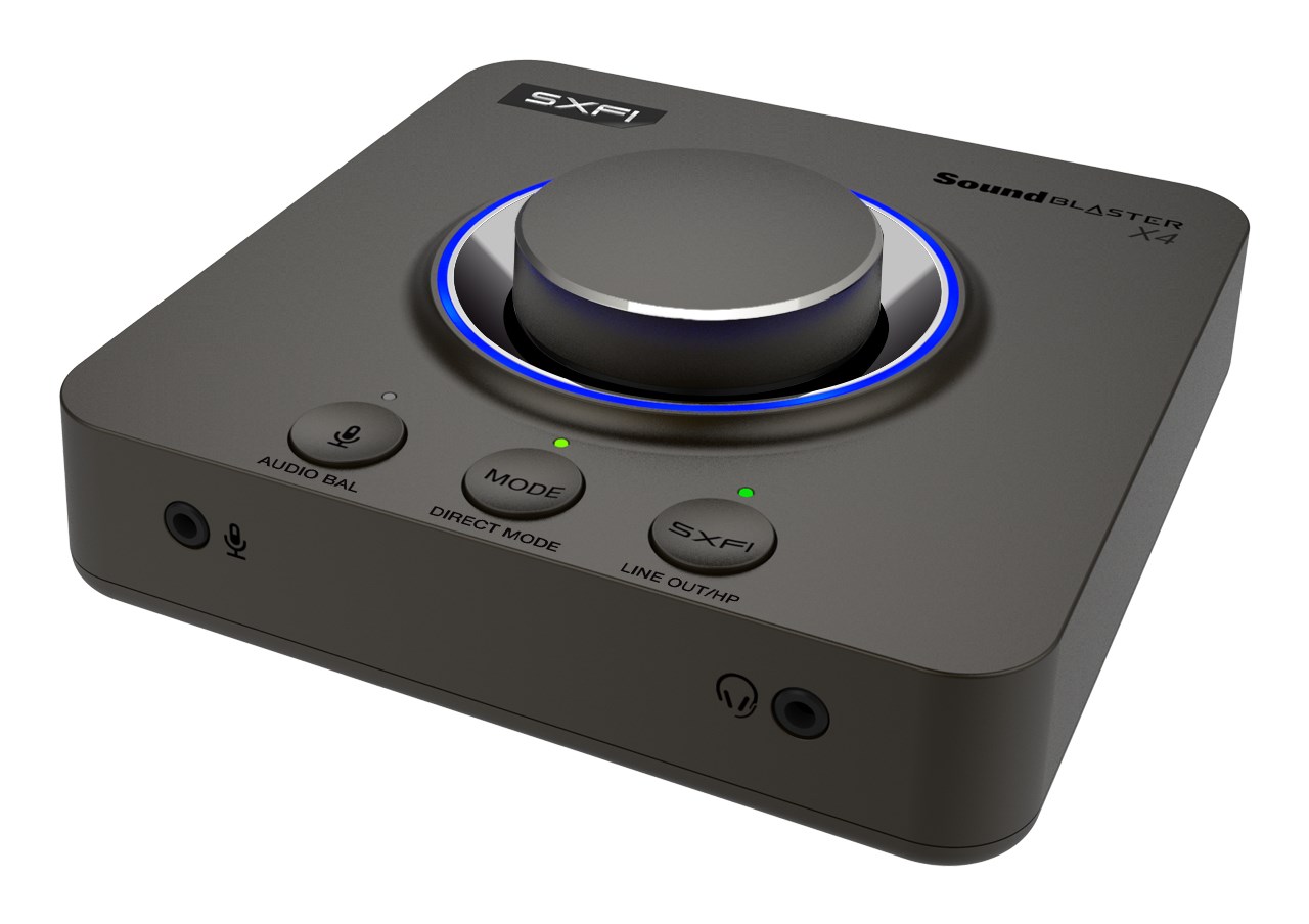 Creative Labs Sound Blaster X4 7.1 channels USB