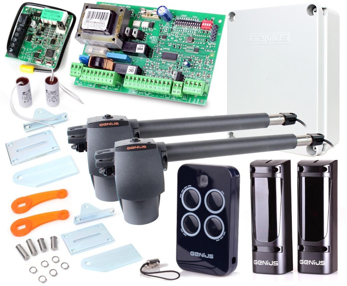 Genius G-Bat 400 Kit For 8m Double-Leaf Gates