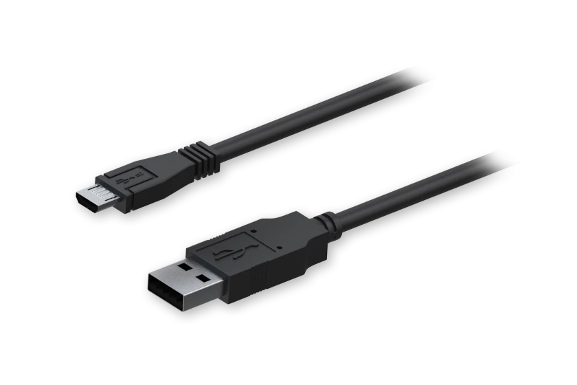 Teltonika PR2US08M USB cable USB 2.0 0.8 m USB A Micro-USB B Black