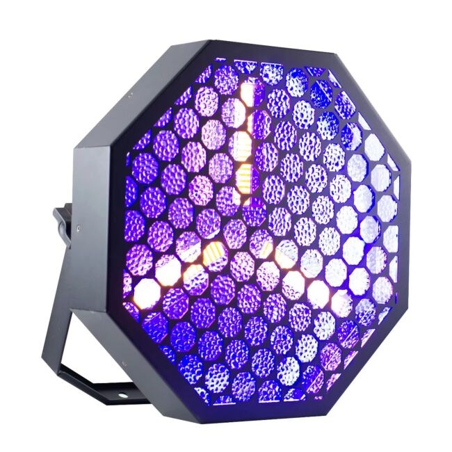 LIGHT4ME LUMEN OCTO - Retro LED Stage Spotlight
