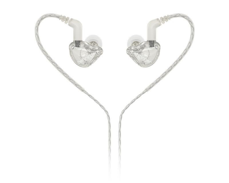 Behringer MO240-CL PRO Earbuds Transparent