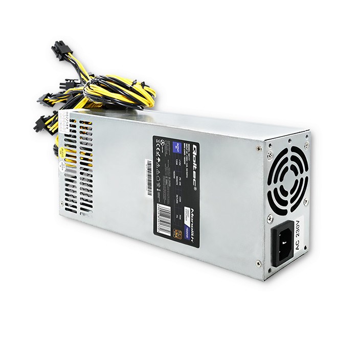 Qoltec 50177 power supply unit 1600 W Silver