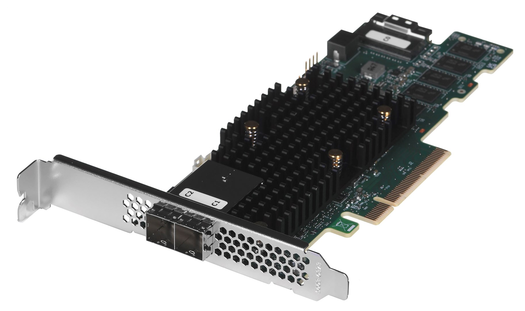 Broadcom 9580-8i8e RAID controller PCI Express x8 4.0 12 Gbit/s
