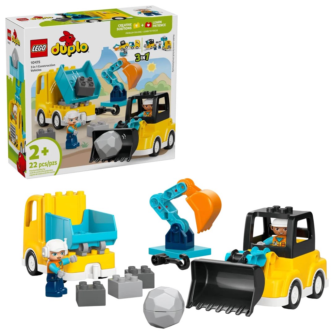 LEGO DUPLO 10475 3 In 1 Construction Vehicles