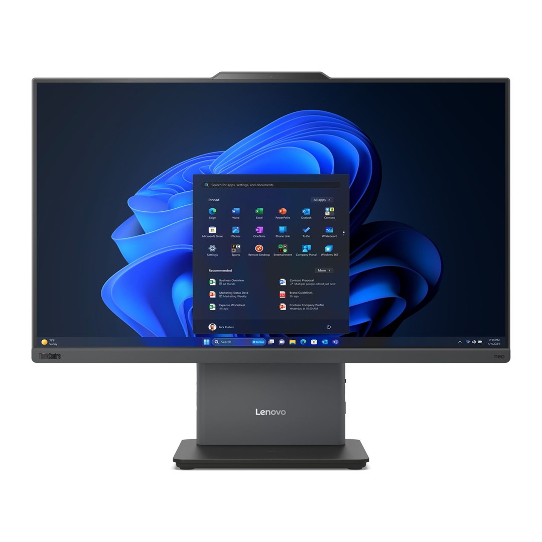 Lenovo ThinkCentre Neo 50a G5 All-In-One PC 5th Gen Core I5-210H 23.8 FHD IPS Display (250 Nits) 16GB DDR5 RAM 512GB SSD Integrated Intel Graphics 5.0MP Webcam Windows 11 Pro Luna Grey 3-Year On-Site Warranty