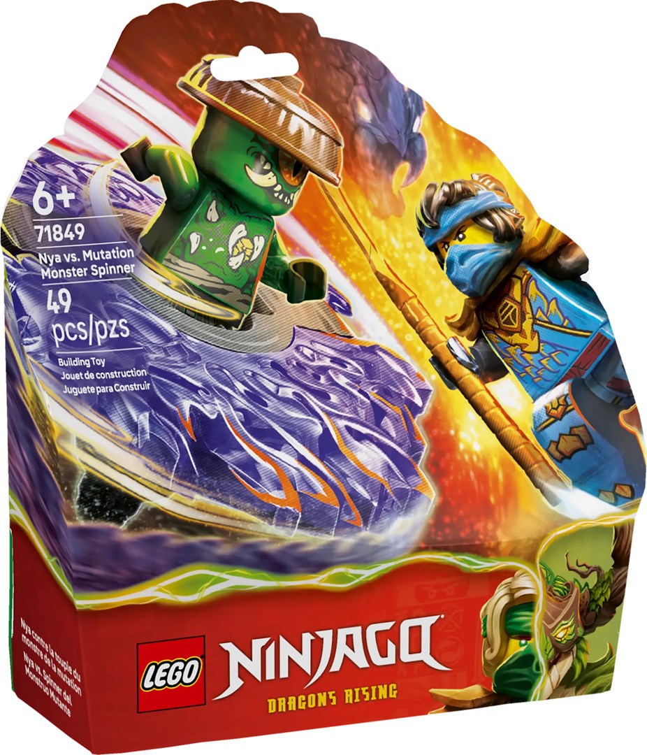 LEGO Ninjago 71849 Nya Vs. Mutationsmonster-Spinner
