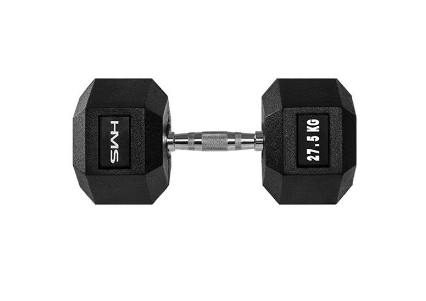 Dumbbell 27.5 Kg HMS HEX-PRO 27.5