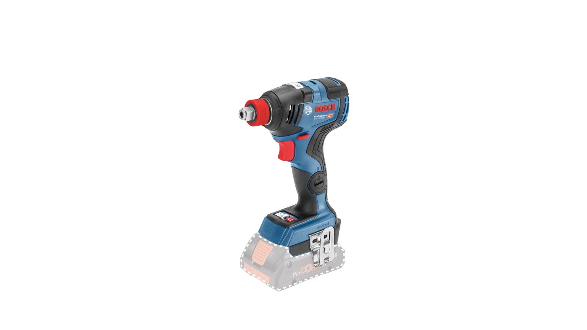 Bosch GDX 18V-200 C 1/4 3400 RPM 200 N M Black Blue Red