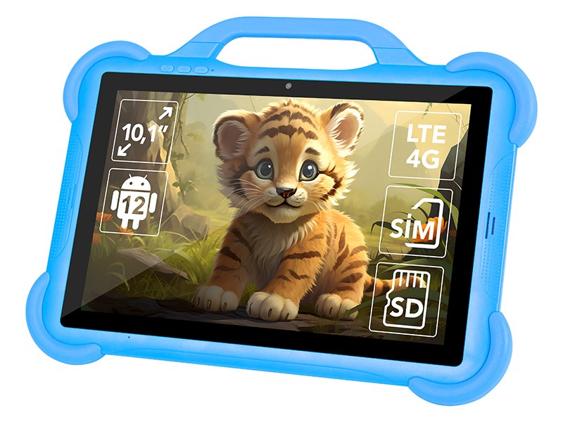 Tablet KidsTAB10 4G BLOW 4/64GB Blue Case