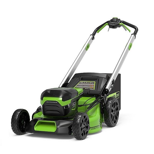 Cordless Lawnmower With Drive 60V 51 Cm Greenworks GD60LM51SP - 2514307