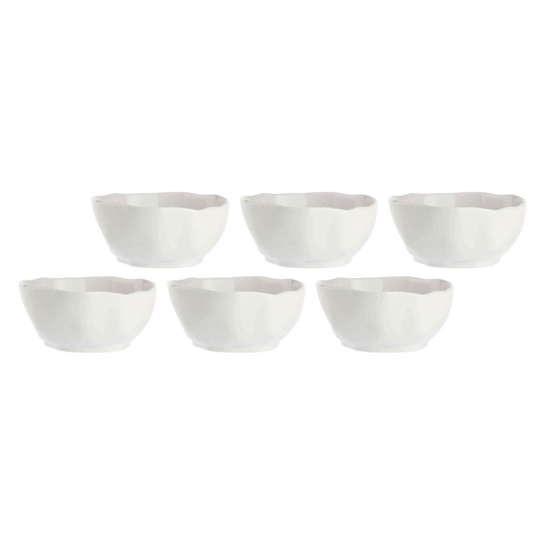 LA PORCELLANA BIANCA LUNIA Set Of 6 Bowls 15 Cm