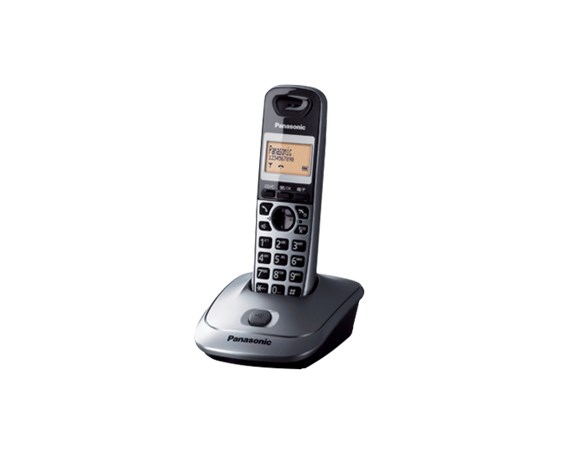 Panasonic KX-TG2511FXM Backlight Buttons Built-In Display Caller ID Black Phonebook Capacity 100 Entries Speakerphone Wireless Connection