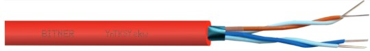 FIRE SIGNALLING CABLE BITNER YnTKSYekw 2x2x0 8 - 100m