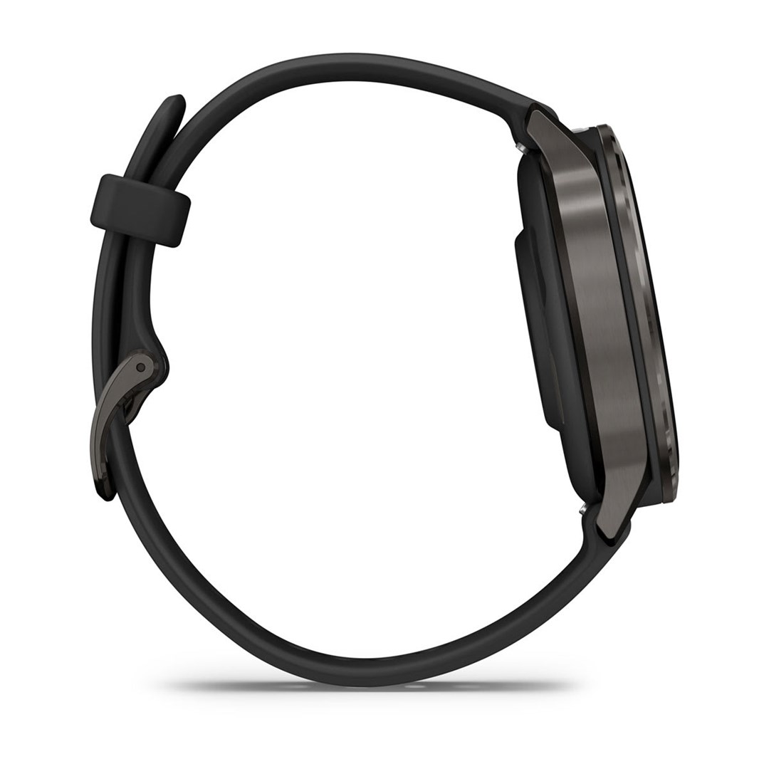 Garmin Venu 4 41mm Black Slate Silicone Band