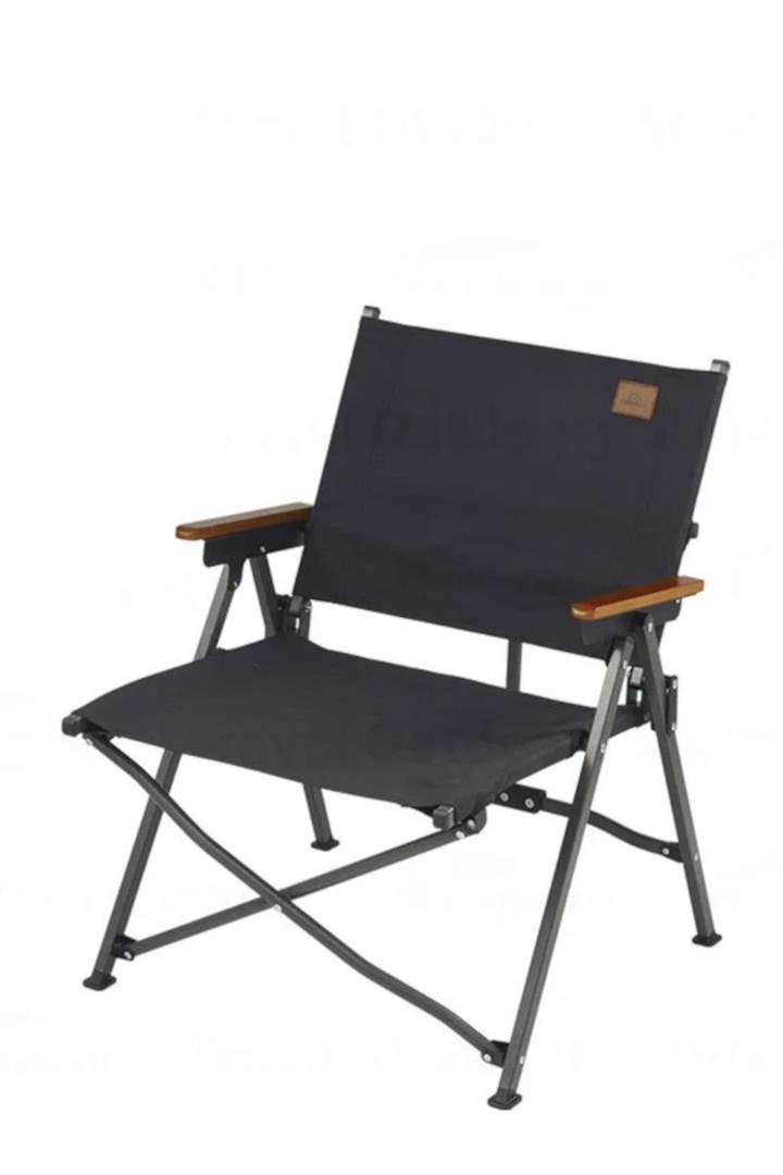 KrzesłO Turystyczne L04 Folding Chair Cnk2300jj018-Black NATUREHIKE