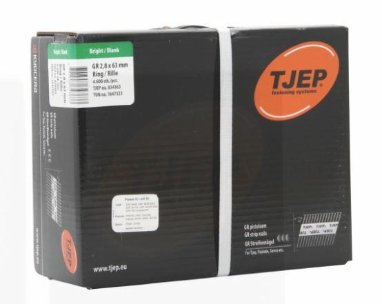 TJEP Nails GR28/63 BKRI With Rings