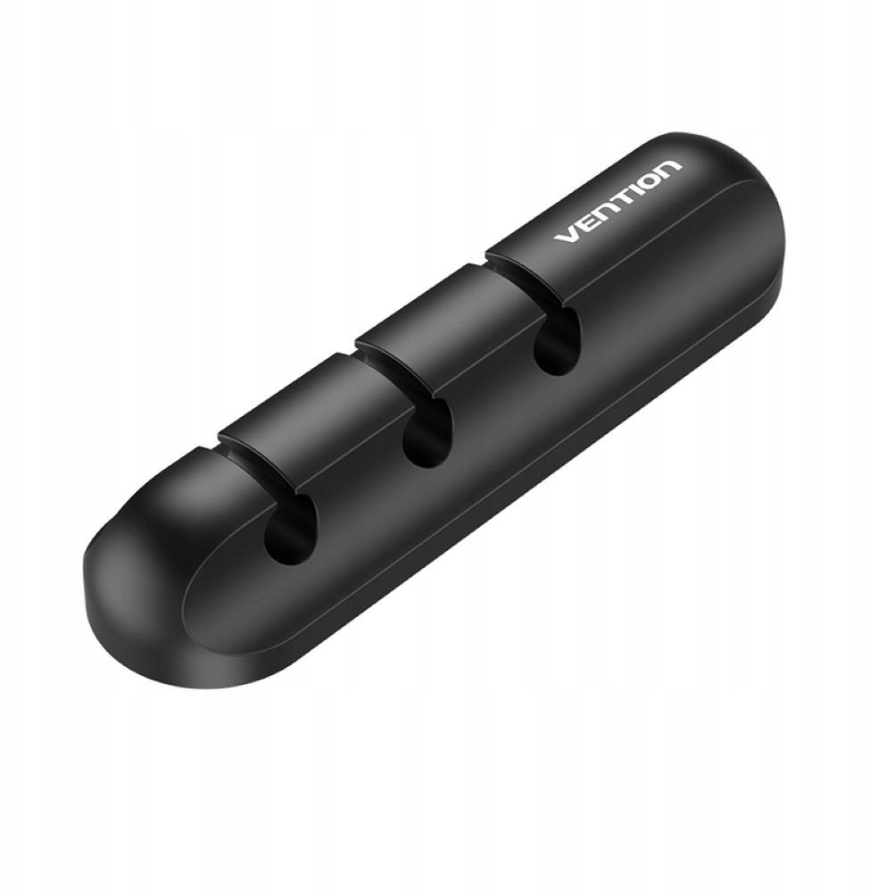 Vention 5-Port Cable Organiser 2 Pcs Black