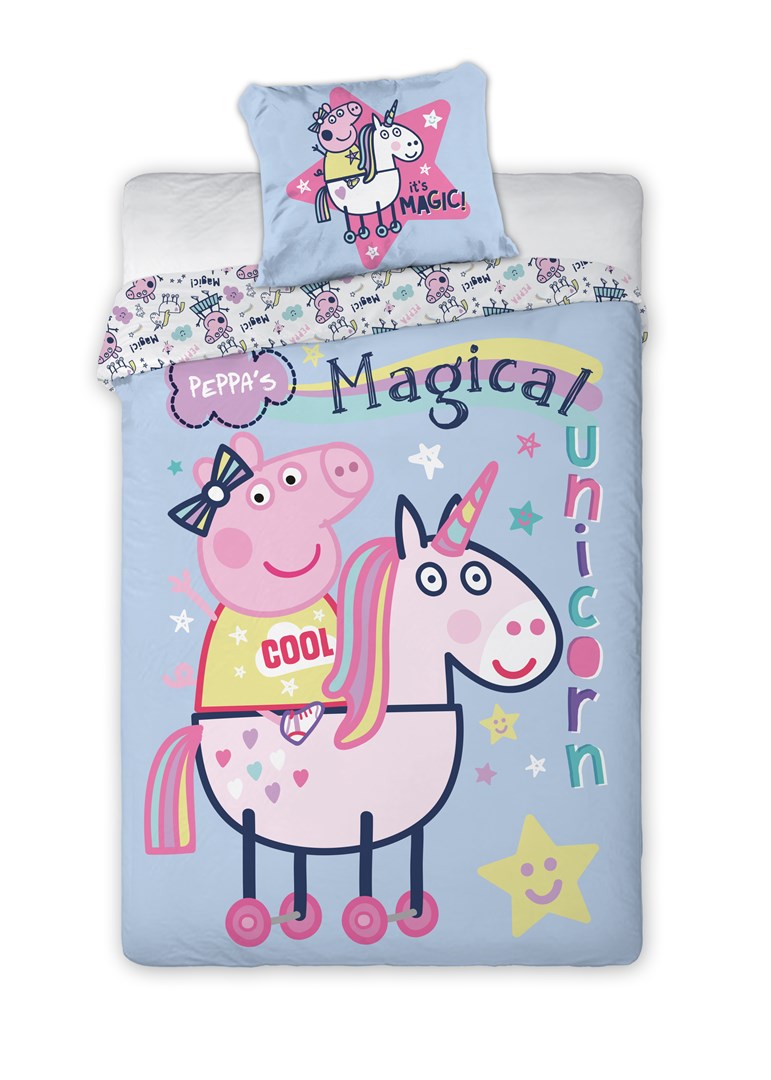 Baby Peppa Pig 022 Youth Bedding 160x200cm Pillow 70x80cm