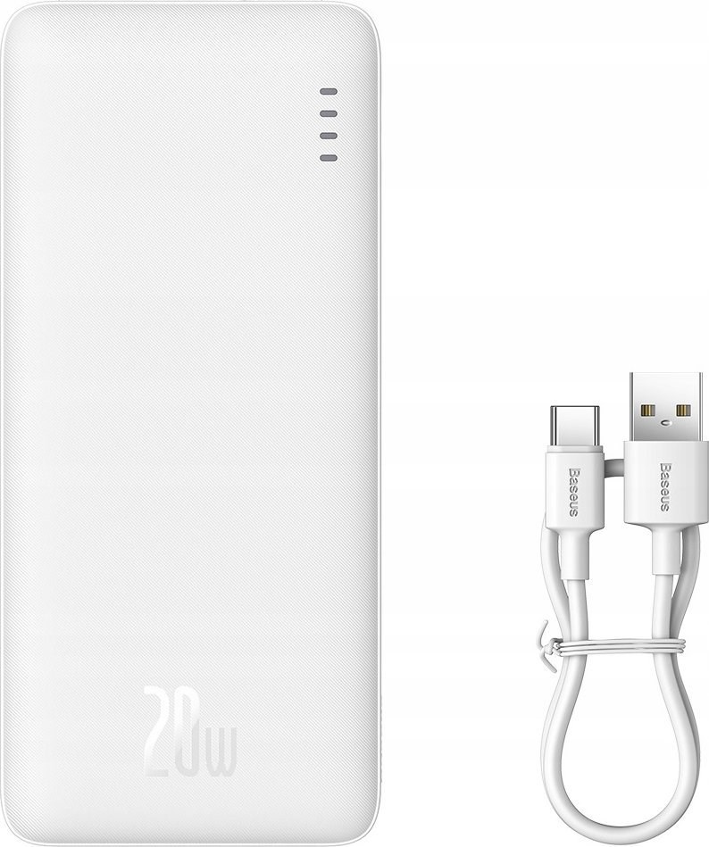 Baseus Airpow 10000mAh 20W Power Bank - White