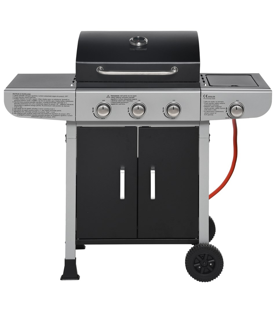 Ravanson GO-3 3-Burner Gas Grill 10 6 KW