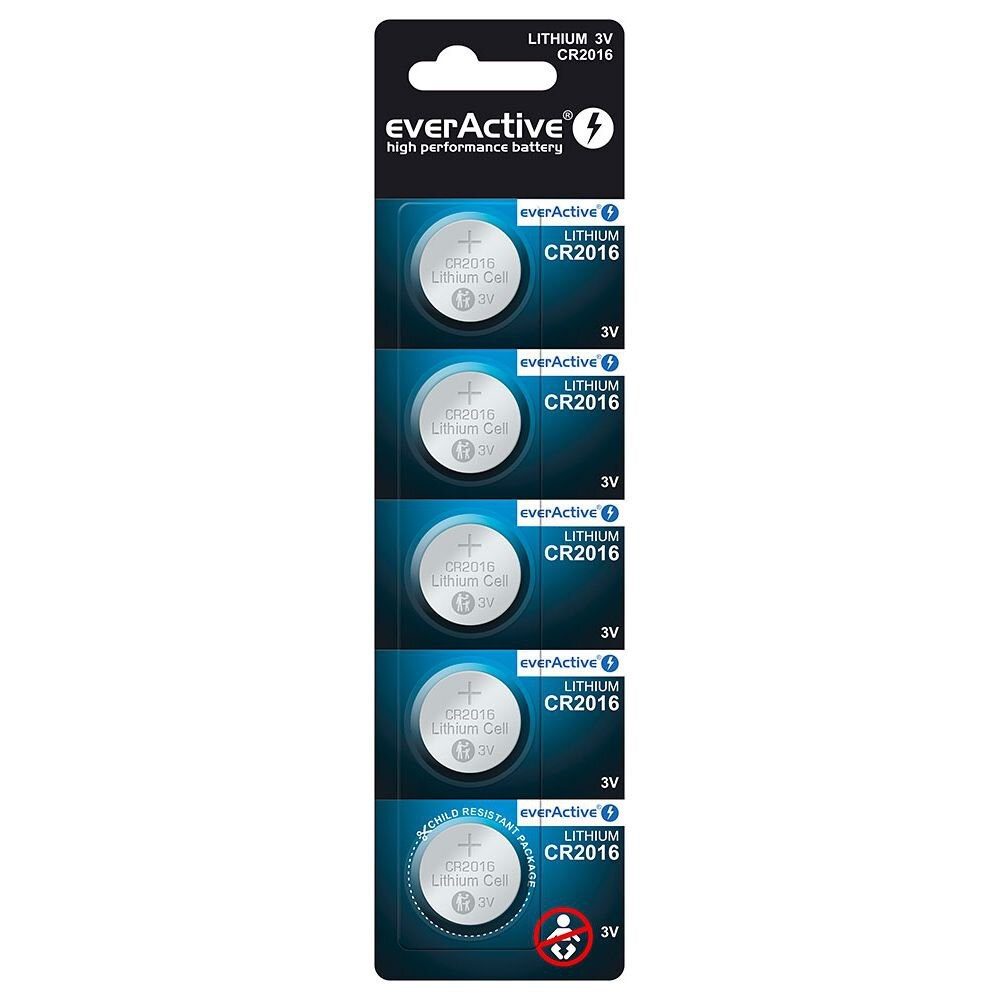 Everactive CR20165BL household battery Single-use battery CR2016 Lithium
