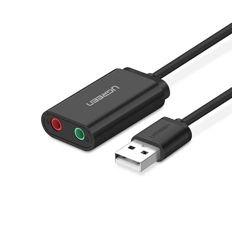 Ugreen 30724 Audio Card 2.0 Channels USB