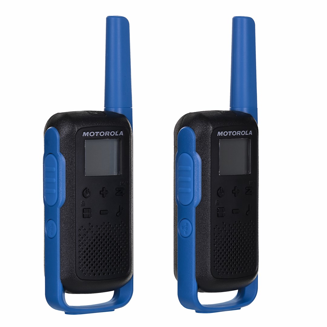 Motorola TALKABOUT T62 two-way radio 16 channels 12500 MHz Black, Blue