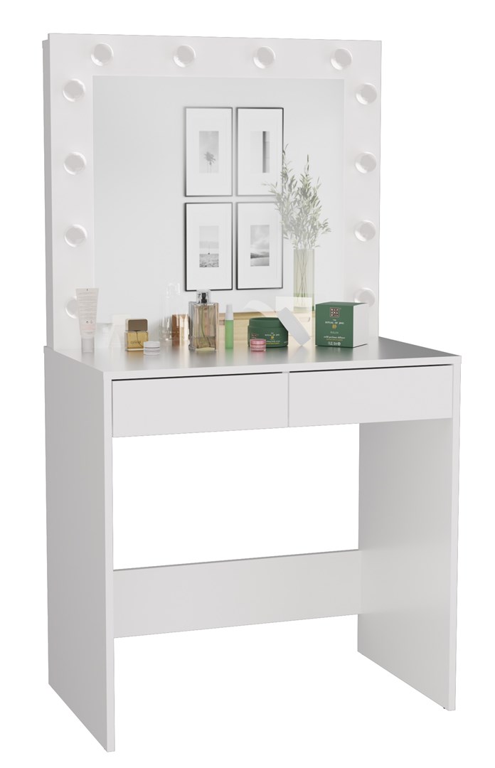 Topeshop Z.MARINA LUSTRO BIEL Bedroom Vanity/Vanity Set