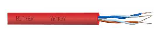 FIRE ALARM CABLE BITNER YnTKSY 2x2x0 8 - 100m