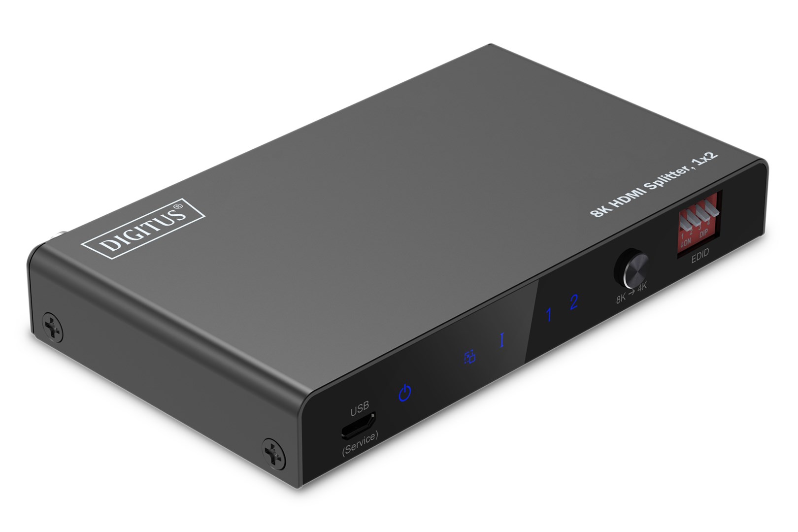 DIGITUS HDMI Switch 1x2 - 8K/60Hz HDMI 2.1 Splitter