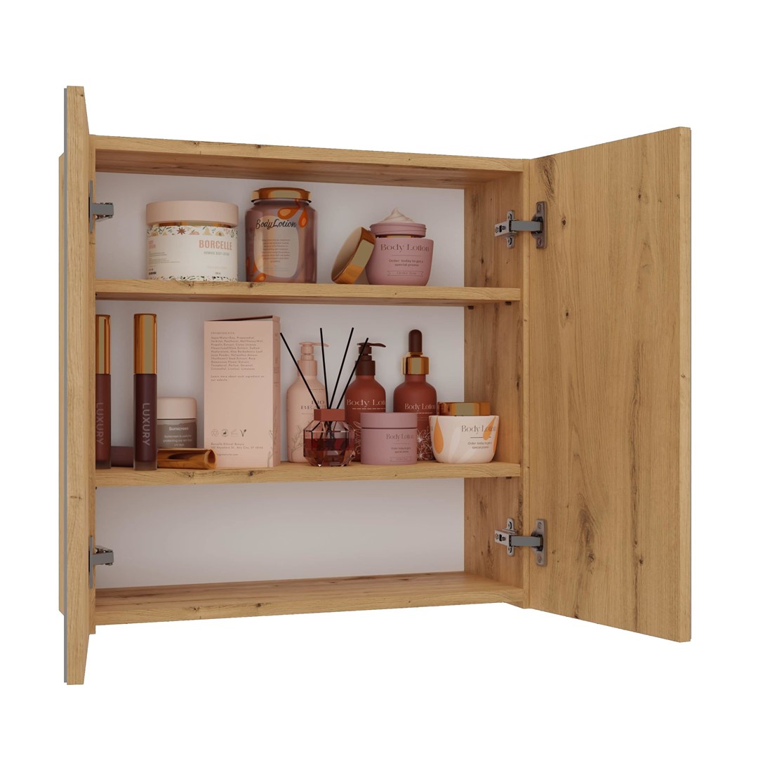 Topeshop POLA 2DL ARTISAN Bathroom Storage Cabinet Oak