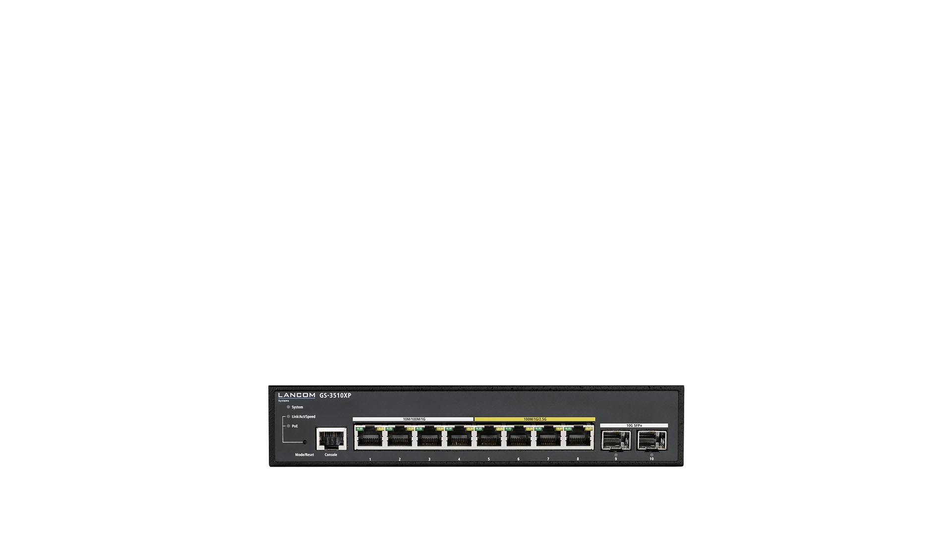 LANCOM GS-3510XP Managed L2 2.5G Ethernet (100/1000/2500) Power over Ethernet (PoE) 1U Black