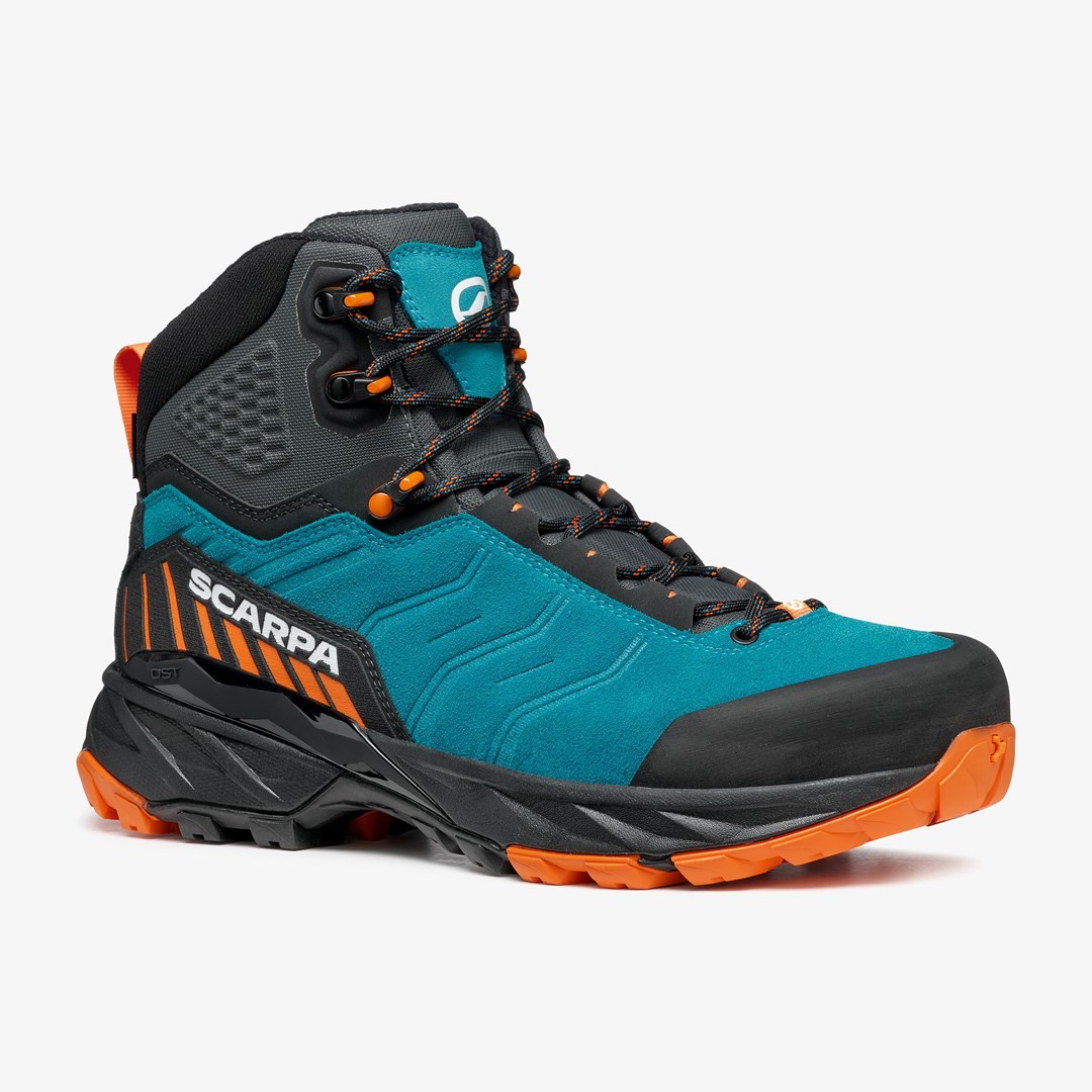 Shoes Rush Trk Gtx-Pagoda Blue-Mango-42 SCARPA