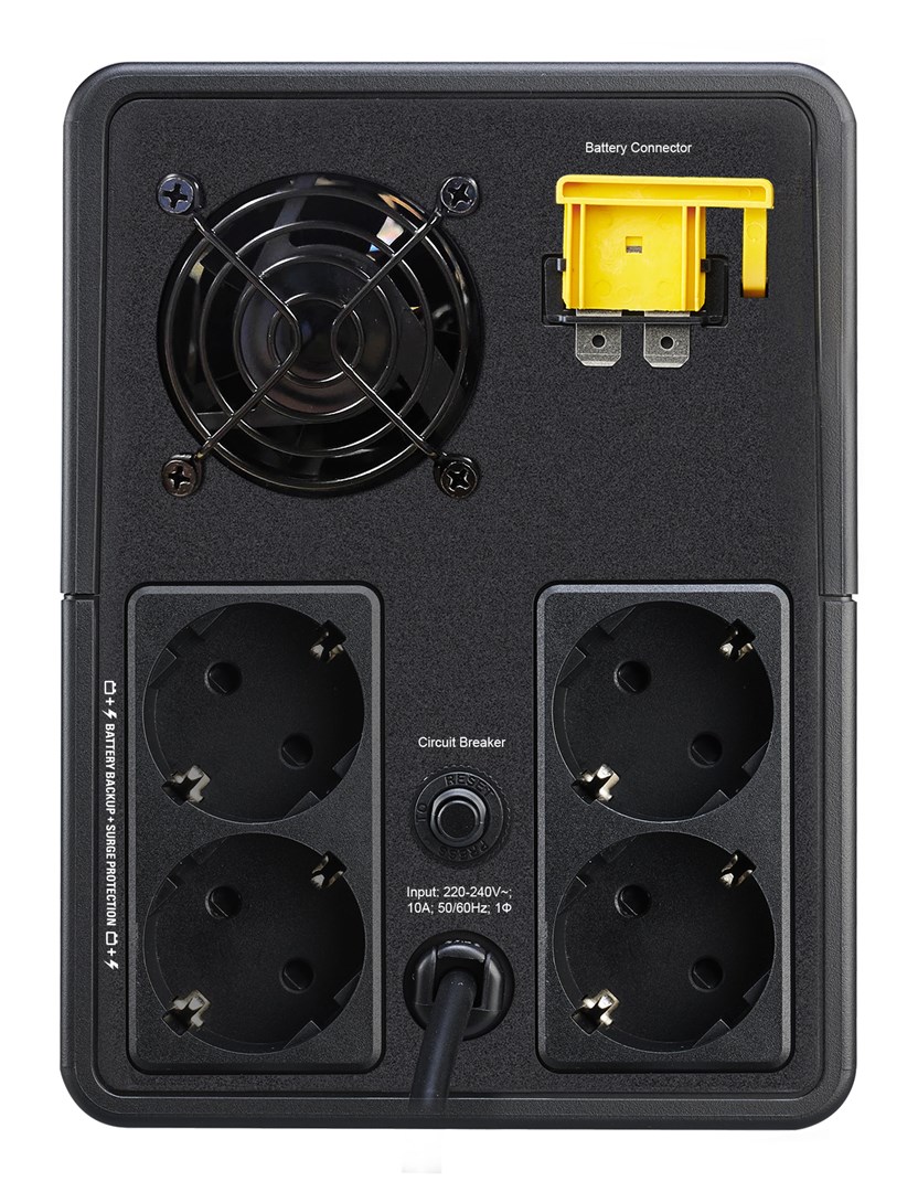 APC Easy UPS uninterruptible power supply (UPS) Line-Interactive 2.2 kVA 1200 W 4 AC outlet(s)