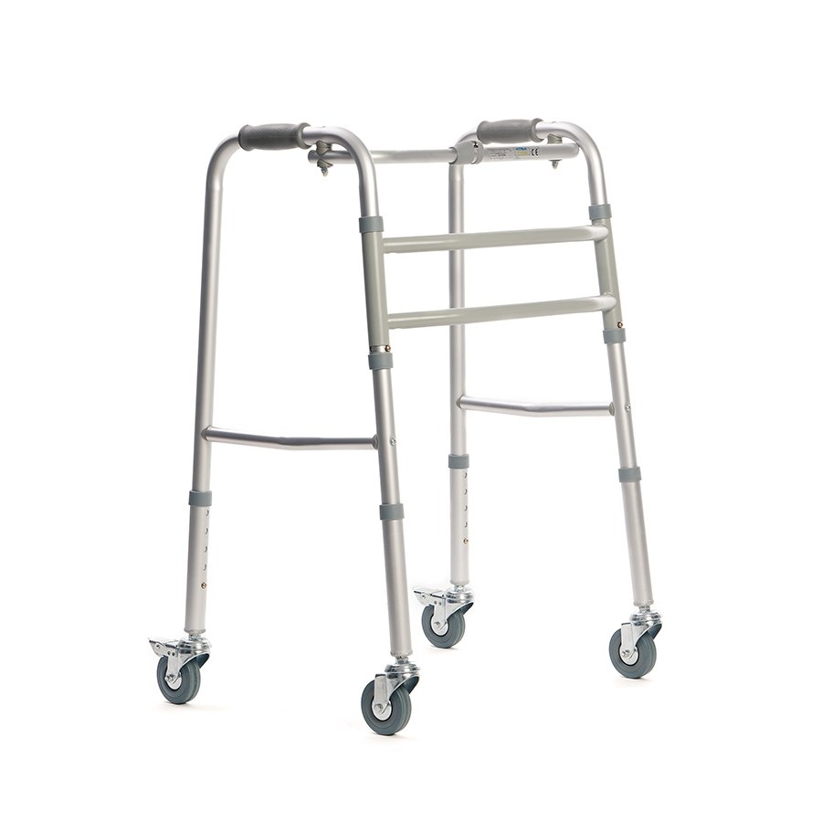 Walking Frame Rehabilitation With 4 Wheels