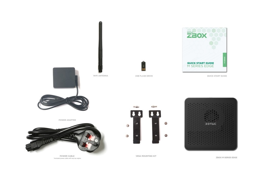 Zotac ZBOX -MI668-BE PC/workstation barebone 0.64L sized PC Black i7-1360P 2.2 GHz